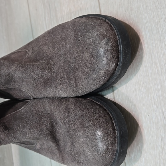 Born Women Basalto Distressed Tall Riding Boots Zip Back Leather shoes sz 9.5M - Picture 6 of 12